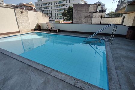 Área comum - Piscina de apartamento à venda com 3 quartos, 100m² em Freguesia (jacarepaguá), Rio de Janeiro