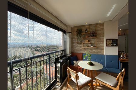 Sala - Varanda de apartamento para alugar com 2 quartos, 78m² em Continental, Osasco