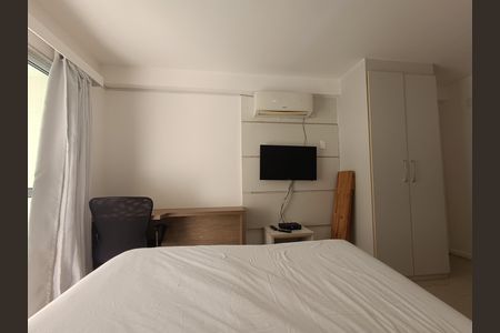 Studio para alugar com 30m², 1 quarto e sem vaga Studio para alugar com 30m², 1 quarto e sem vagaSALA E QUARTO