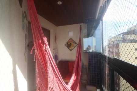 Varanda de apartamento para alugar com 2 quartos, 65m² em Jardim Las Palmas, Guarujá