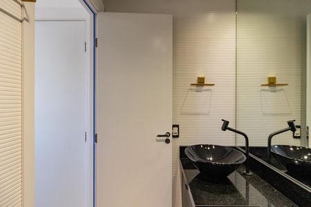 Apartamento para alugar com 27m², 1 quarto e sem vagaBanheiro da Suíte