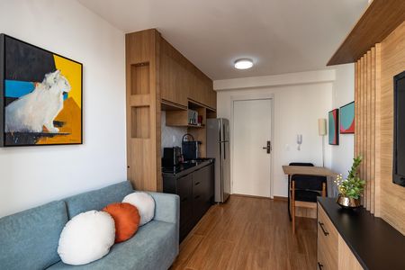Apartamento para alugar com 27m², 1 quarto e sem vagaSala