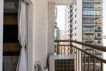 Apartamento para alugar com 27m², 1 quarto e sem vagaVaranda