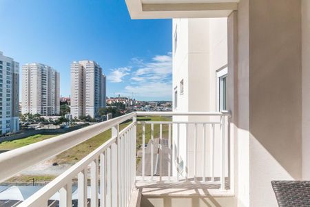Varanda da Sala de apartamento para alugar com 3 quartos, 75m² em Jardim Sao Pedro, Mogi das Cruzes