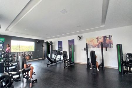 Área comum - Academia de apartamento para alugar com 2 quartos, 41m² em Jardim Esmeraldina, Campinas