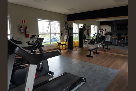 Área comum - Academia de apartamento para alugar com 2 quartos, 61m² em Nova Veneza, Paulínia