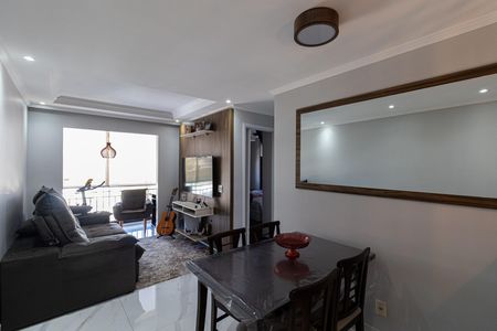 Sala e Cozinha de apartamento à venda com 2 quartos, 50m² em Vila Paranagua, São Paulo