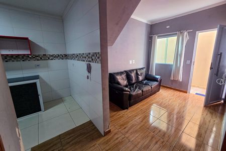 Casa de condomínio para alugar com 41m², 2 quartos e 1 vaga Casa de condomínio para alugar com 41m², 2 quartos e 1 vagaSala