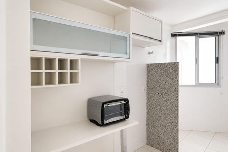 Cozinha de apartamento para alugar com 2 quartos, 68m² em Setor Bueno, Goiânia