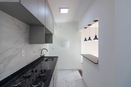 Cozinha de apartamento para alugar com 2 quartos, 62m² em Moema, São Paulo