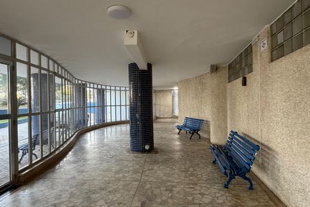 Área comum de apartamento para alugar com 1 quarto, 40m² em Embaré, Santos
