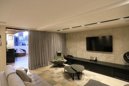 Sala de TV de apartamento à venda com 3 quartos, 150m² em Sagrada Família, Belo Horizonte