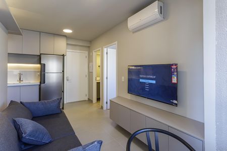 Sala de apartamento para alugar com 2 quartos, 38m² em Vila Nova Conceição, São Paulo