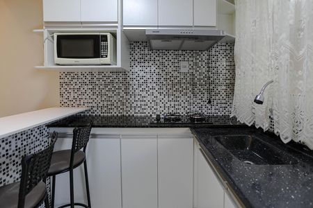 Cozinha de kitnet/studio para alugar com 1 quarto, 30m² em Vila Mogi Moderno, Mogi das Cruzes