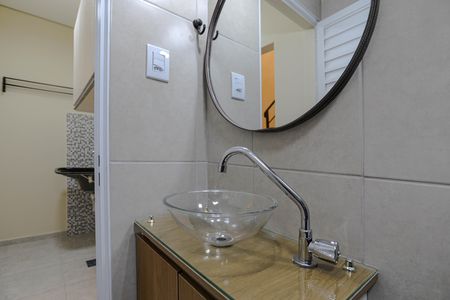 Studio para alugar com 30m², 1 quarto e 1 vaga Studio para alugar com 30m², 1 quarto e 1 vagaBanheiro