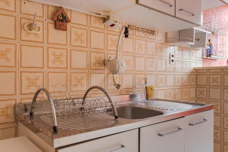 Cozinha e Área de Serviço de apartamento para alugar com 1 quarto, 45m² em Jardim Lindóia, Porto Alegre