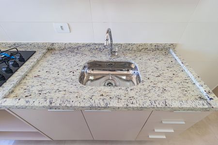 Apartamento para alugar com 40m², 2 quartos e 1 vaga Apartamento para alugar com 40m², 2 quartos e 1 vagaDetalhe - Cozinha