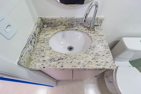 Apartamento para alugar com 40m², 2 quartos e 1 vaga Apartamento para alugar com 40m², 2 quartos e 1 vagaDetalhe - Banheiro