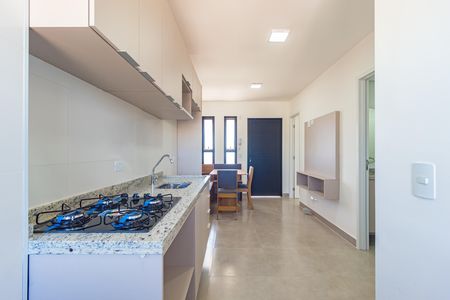 Cozinha de apartamento para alugar com 2 quartos, 40m² em Vila Canero, São Paulo