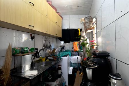 Cozinha e Área de Serviço de casa para alugar com 1 quarto, 40m² em Neves, São Gonçalo