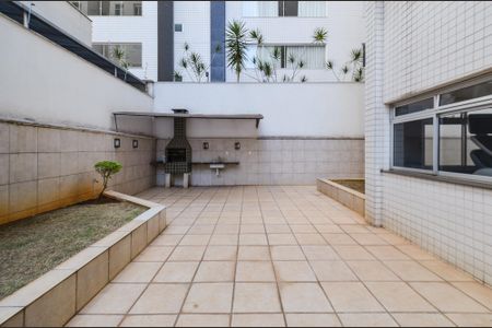 Área comum - Churrasqueira de apartamento para alugar com 3 quartos, 88m² em Lourdes, Belo Horizonte