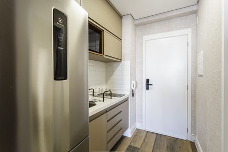 Studio para alugar com 26m², 1 quarto e sem vaga Studio para alugar com 26m², 1 quarto e sem vagaCozinha