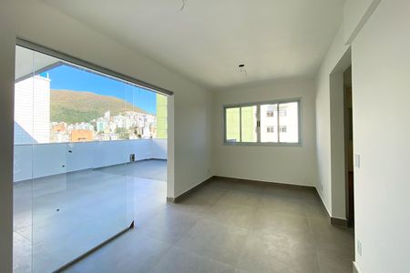 Sala de apartamento à venda com 2 quartos, 86m² em Buritis, Belo Horizonte