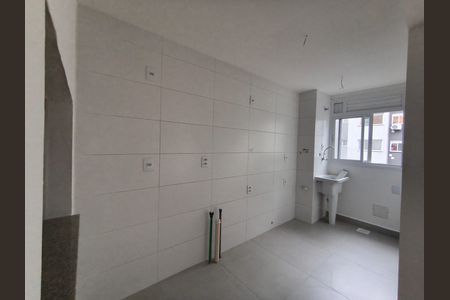 Sala/cozinha de apartamento à venda com 2 quartos, 51m² em Jardim Sabará, Porto Alegre