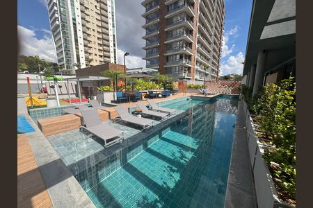 Área comum - Piscina de apartamento para alugar com 1 quarto, 34m² em Águas Claras, Brasília