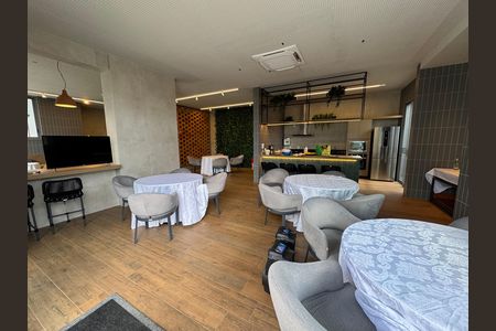 Apartamento para alugar com 34m², 1 quarto e 1 vagaÁrea comum - Salão de festas