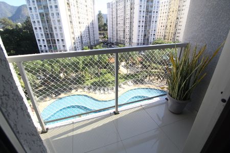 Sala - Varanda de apartamento para alugar com 2 quartos, 50m² em Barra Olímpica , Rio de Janeiro