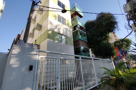 Fachada do bloco de apartamento à venda com 3 quartos, 101m² em Anil, Rio de Janeiro