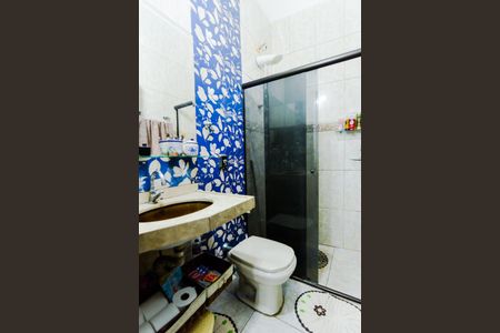 Banheiro de casa para alugar com 2 quartos, 80m² em Jardim Santa Rita, Guarulhos