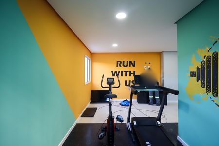 Apartamento para alugar com 39m², 2 quartos e 1 vaga Apartamento para alugar com 39m², 2 quartos e 1 vagaAcademia