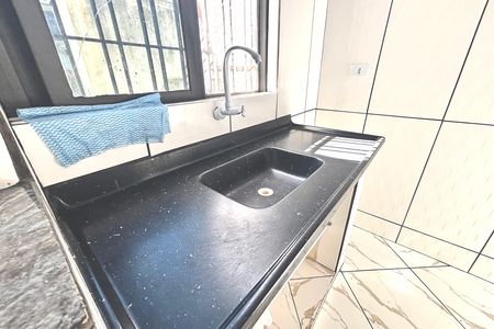 Cozinha de casa para alugar com 1 quarto, 45m² em Vila Paulistania, São Paulo