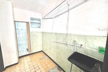 Área de Serviço de casa para alugar com 1 quarto, 45m² em Vila Paulistania, São Paulo