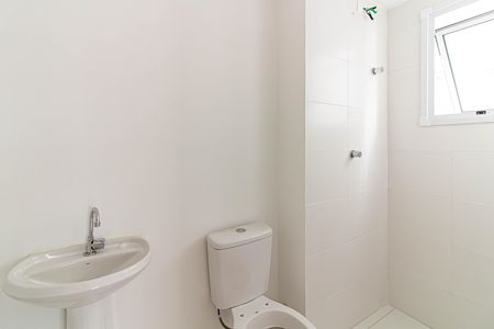 Apartamento para alugar com 32m², 1 quarto e sem vaga Apartamento para alugar com 32m², 1 quarto e sem vagaBanheiro da Suíte