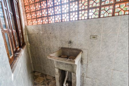 Área de Serviço de casa para alugar com 1 quarto, 50m² em Parque Capuava, Santo André