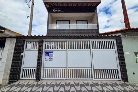 Fachada de casa de condomínio para alugar com 2 quartos, 53m² em Sítio do Campo, Praia Grande