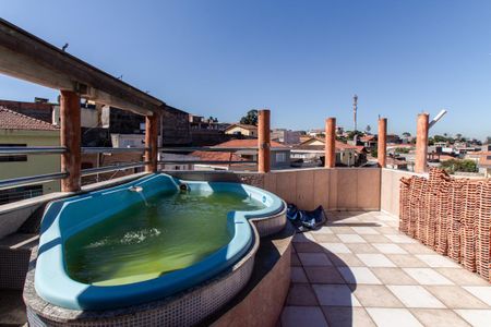 Terraço de casa à venda com 3 quartos, 136m² em Bortolândia, São Paulo