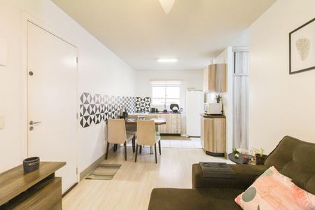 Sala de apartamento para alugar com 3 quartos, 55m² em Igara, Canoas