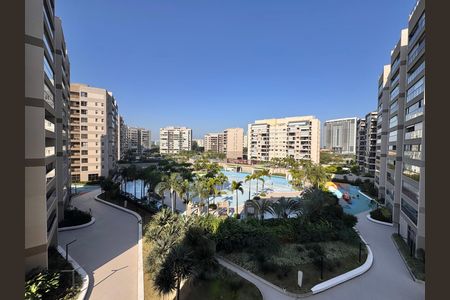Varanda - vista de apartamento à venda com 4 quartos, 156m² em Barra da Tijuca, Rio de Janeiro