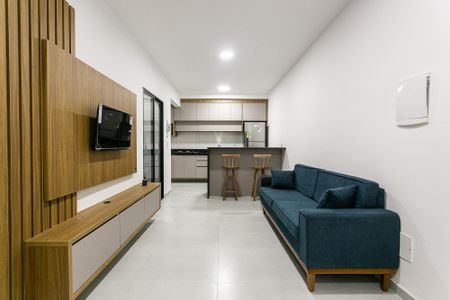 Sala de apartamento para alugar com 2 quartos, 42m² em Chácara Califórnia, São Paulo