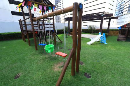 Área comum - Playground de apartamento para alugar com 1 quarto, 54m² em Caminho das Árvores, Salvador