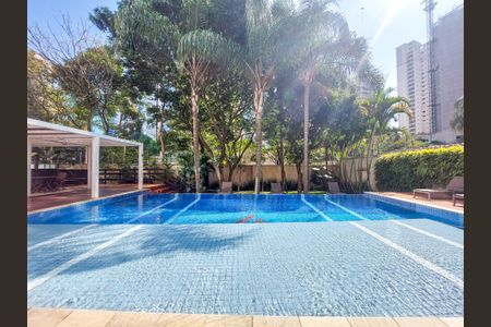 Área comum - Piscina de apartamento para alugar com 1 quarto, 52m² em Cidade Monções, São Paulo