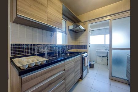 Cozinha de apartamento para alugar com 1 quarto, 52m² em Cidade Monções, São Paulo
