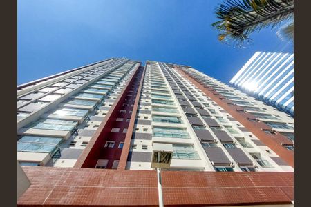 Fachada do bloco de apartamento para alugar com 1 quarto, 52m² em Cidade Monções, São Paulo
