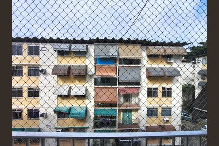 Vista da varanda da sala de apartamento para alugar com 2 quartos, 50m² em Taquara, Rio de Janeiro