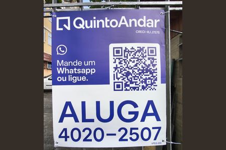 Placa de apartamento para alugar com 2 quartos, 50m² em Taquara, Rio de Janeiro