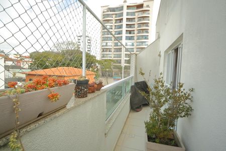 Varanda  da Sala de TV ( cobertura ) de apartamento à venda com 2 quartos, 160m² em Jardim Nascimento, São Bernardo do Campo